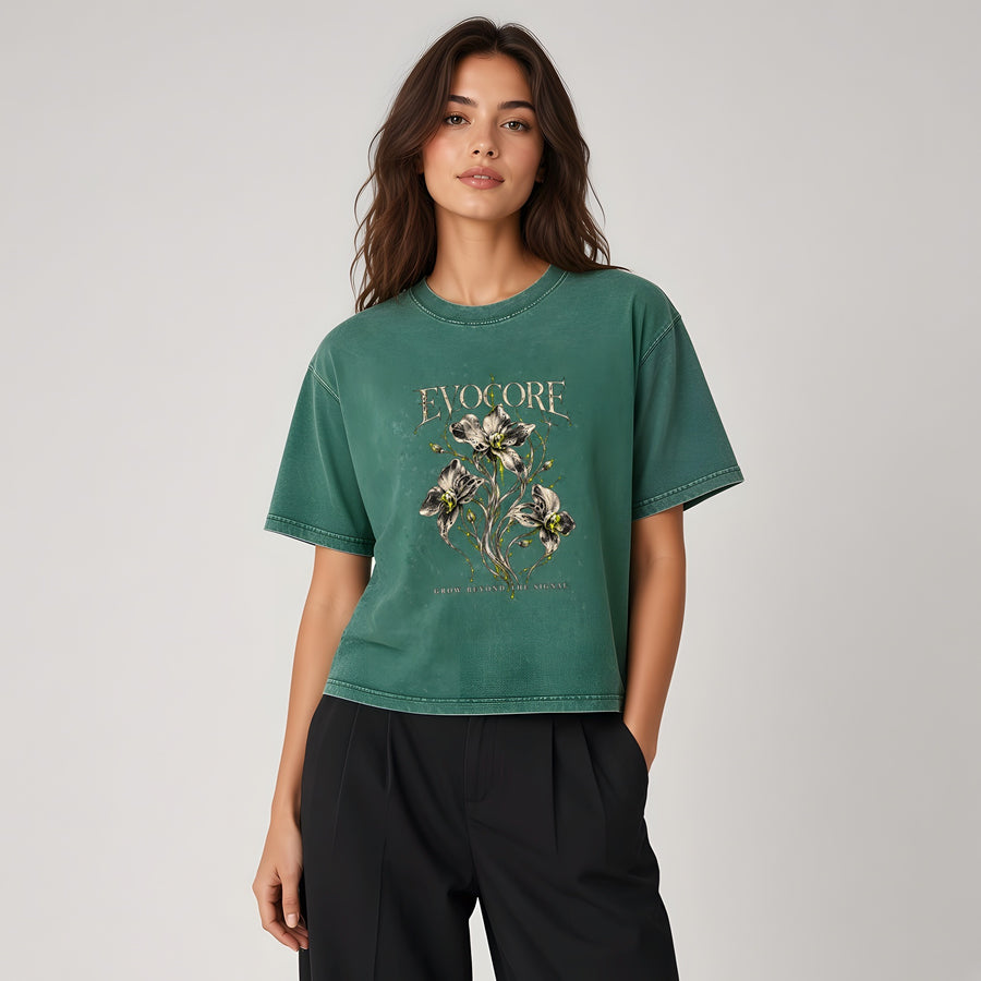 EvoCore Static Bloom Boxy Tee